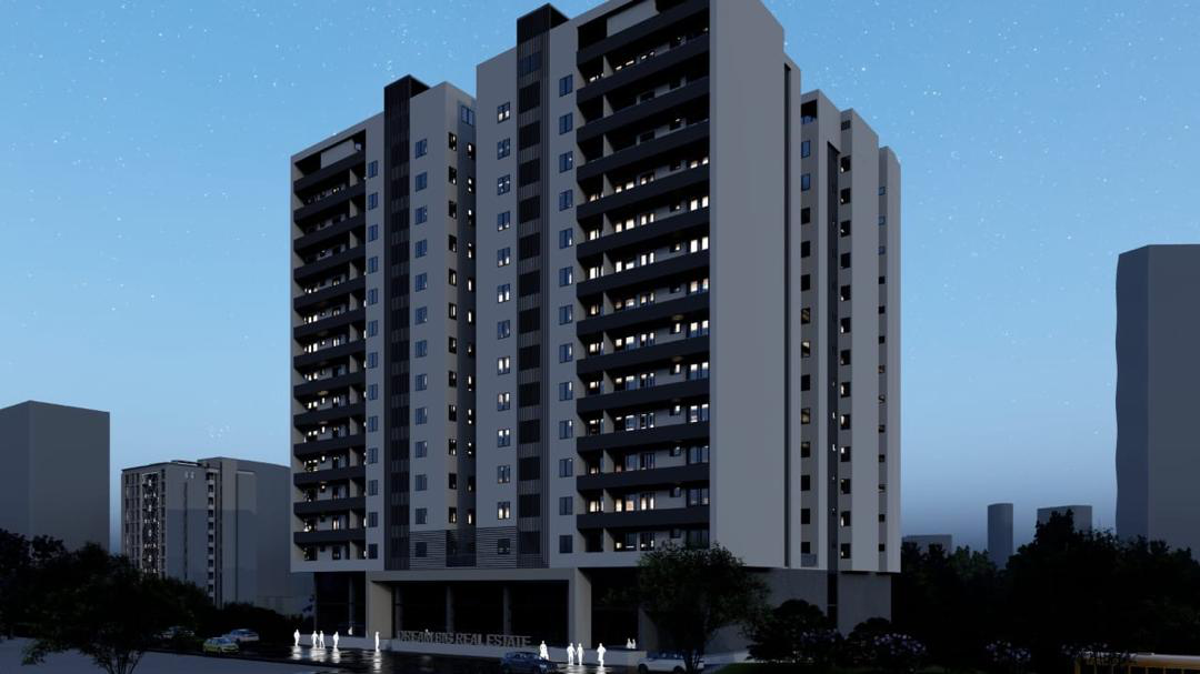 Dream Big Real Estate exterior at dusk